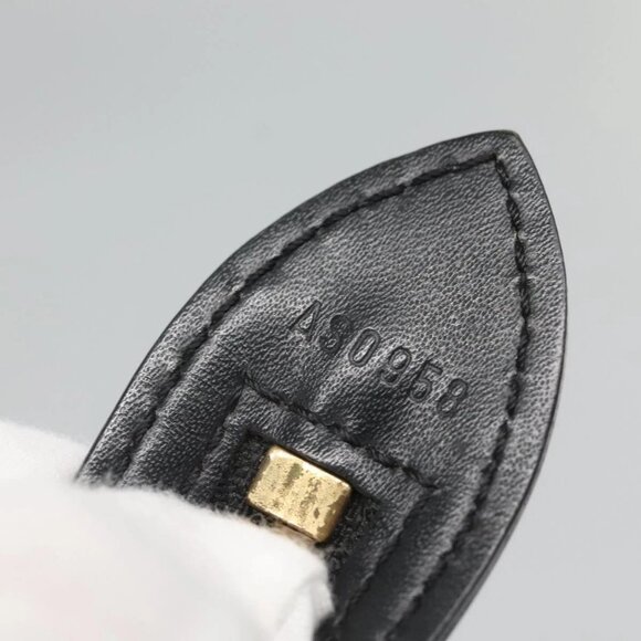 LOUIS VUITTON Epi Saint Jacques Shopping Shoulder Bag Black M52262 Auth 127498 - Picture 10 of 16